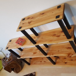 Kundenprojekt: Sideboard aus unbesäumter Lärche